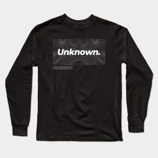 Unknown typography Long Sleeve T-Shirt